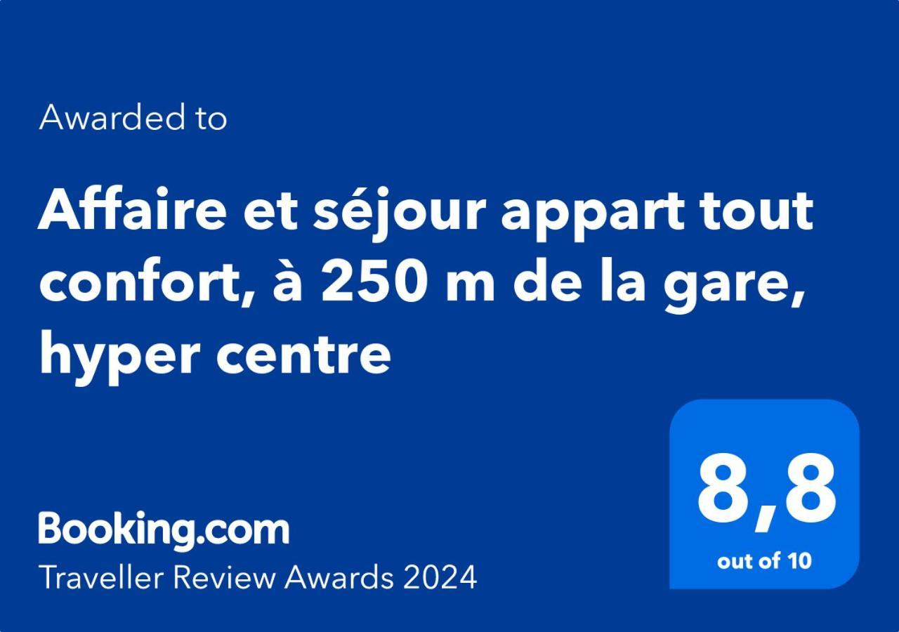 Appartement Avec Balcon A 250 M De La Gare, Hyper Centre